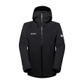 Mammut All-Season Hiking Jacket Crater Pro Hardshell with Hood (waterproof, robust, durable) black Men